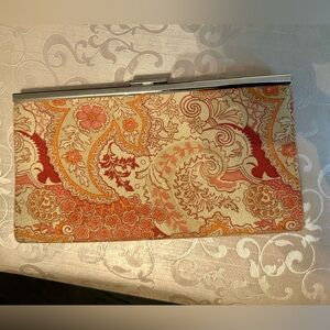 Banana Republic Floral Paisley Clutch